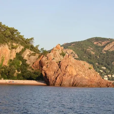 Lägenhet Vue Baie A 5min De La 44m² Avec Parking Théoule-sur-Mer